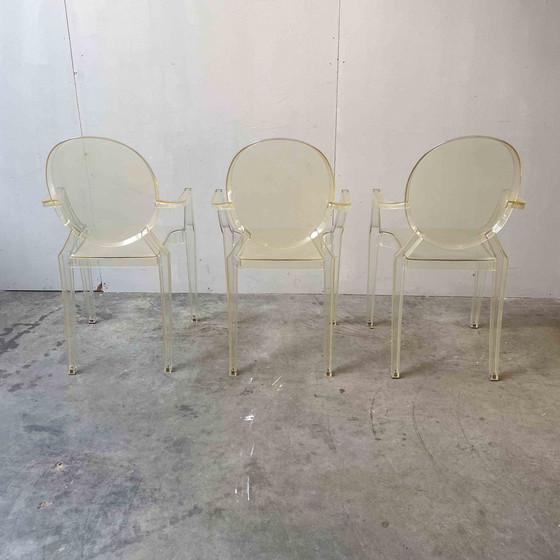 Image 1 of Kartell Louis Ghost Chair (3x) - Philippe Starck