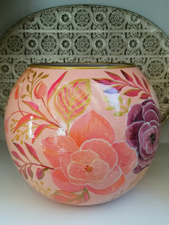 Image 1 of Hand-painted Vase