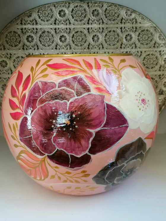 Image 1 of Hand-painted Vase