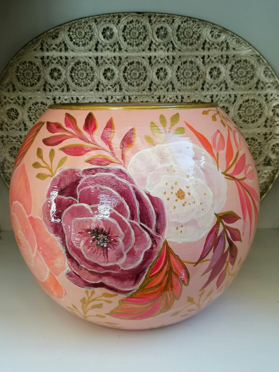 Image 1 of Hand-painted Vase