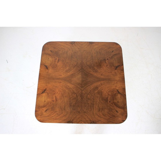 Image 1 of Vintage wooden coffee table by Jindřich Halabala, Czechoslovakia 1930