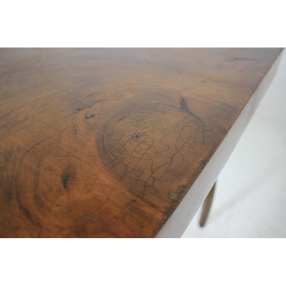 Image 1 of Vintage wooden coffee table by Jindřich Halabala, Czechoslovakia 1930