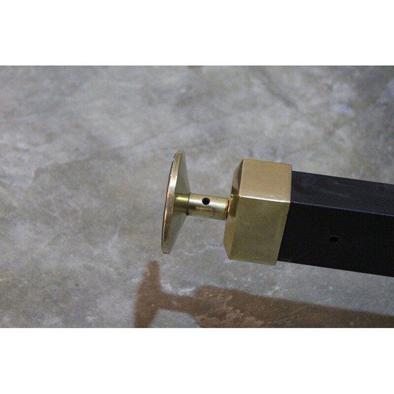 Image 1 of Libreria vintage in metallo ottone, 1950