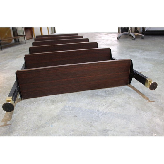 Image 1 of Libreria vintage in metallo ottone, 1950