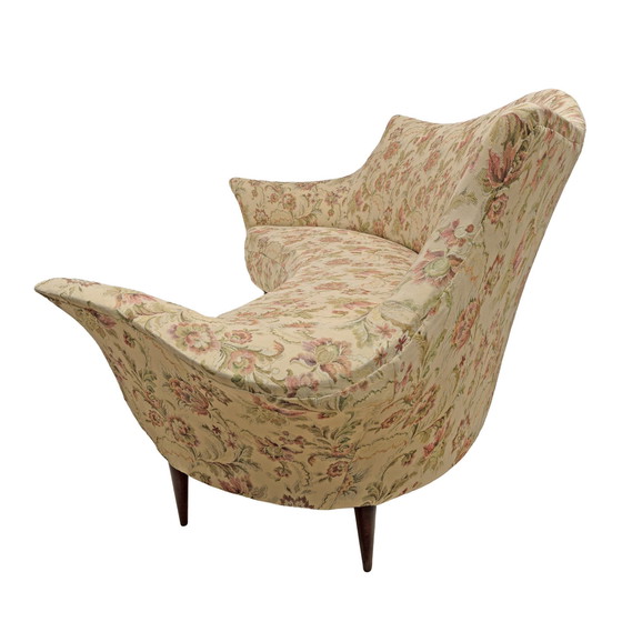Image 1 of Sofá italiano moderno de mediados de siglo, modelo Manta, década de 1950