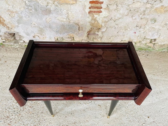 Image 1 of Mid-Century Rosewood Nightstand  1960S