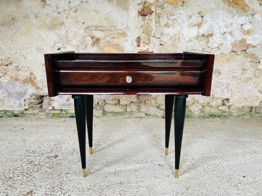 Mid-Century Rosewood Nightstand  1960S