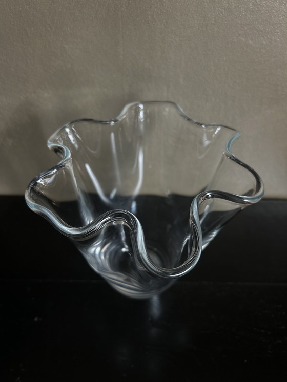 Image 1 of Vase en verre asymétrique