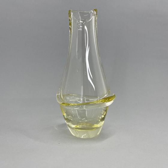 Image 1 of Mid-century vase by Frantisek Zemek for Mstisov Glassworks, Czechoslovakia 1960s