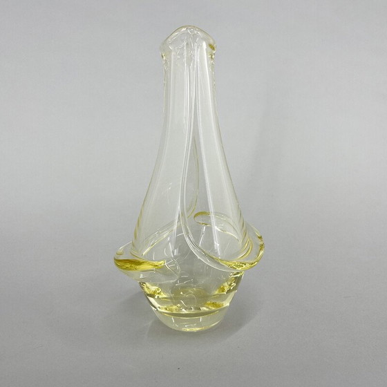 Image 1 of Mid-century vase by Frantisek Zemek for Mstisov Glassworks, Czechoslovakia 1960s