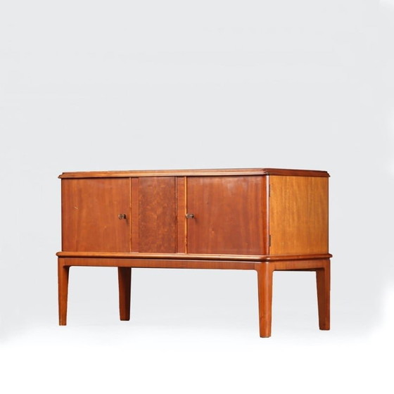 Image 1 of Vintage 2-doors mahogany sideboard, Denmark 1940s