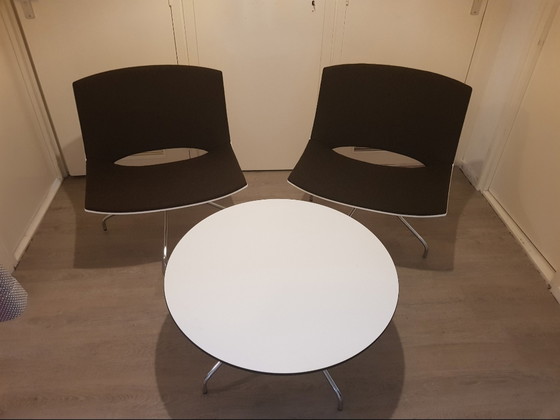 Image 1 of 2x Enea Design Oh! chair + table