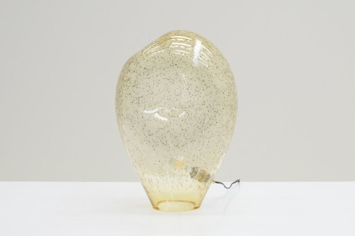 Large Murano Glass Free-Form Table Lamp From La Murrina, Italy 70S. 