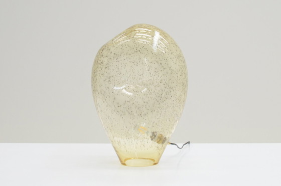 Image 1 of Large Murano Glass Free-Form Table Lamp From La Murrina, Italy 70S. 