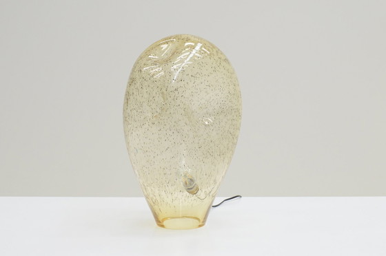 Image 1 of Large Murano Glass Free-Form Table Lamp From La Murrina, Italy 70S. 