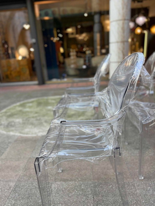 Chairs - Louis Ghost, Kartell By Starck, 2000