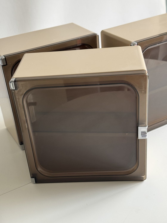 Image 1 of 5 Piece Alibert Mirror And Cabinets