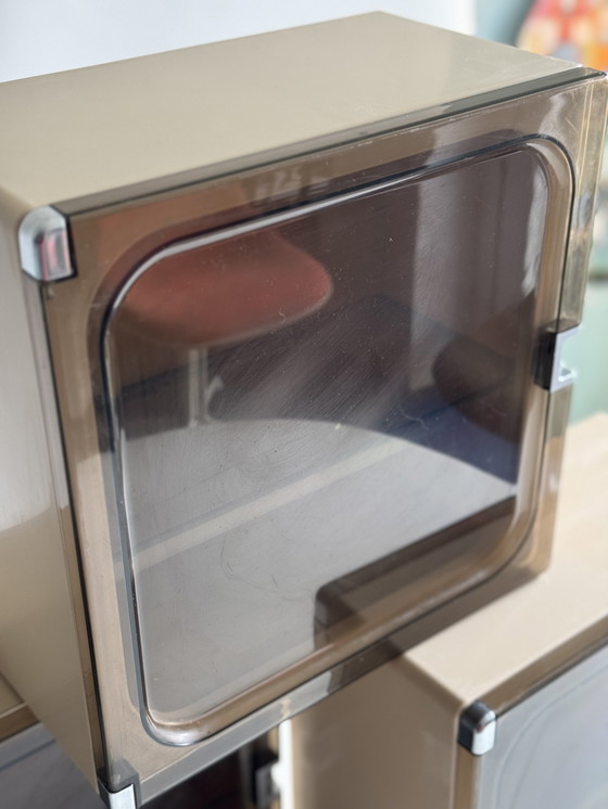 Image 1 of 5 Piece Alibert Mirror And Cabinets