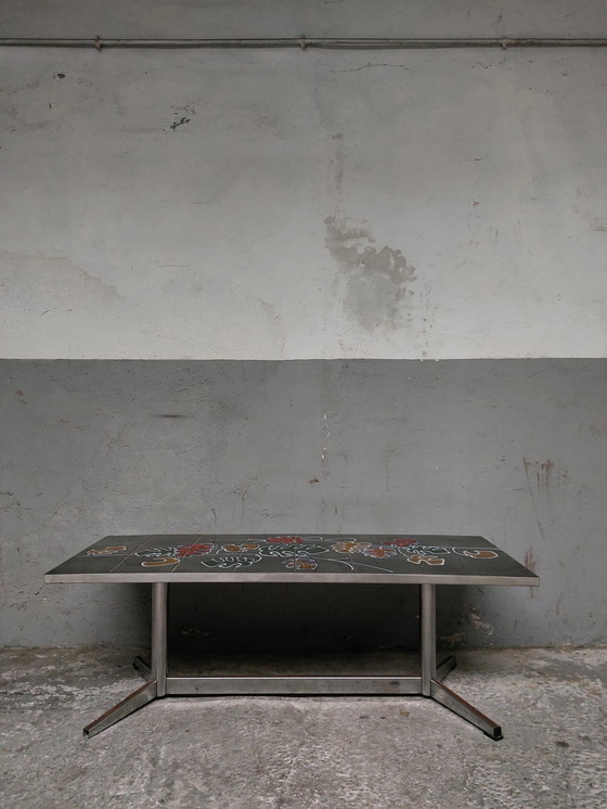 Image 1 of Mid-century ceramic coffee table