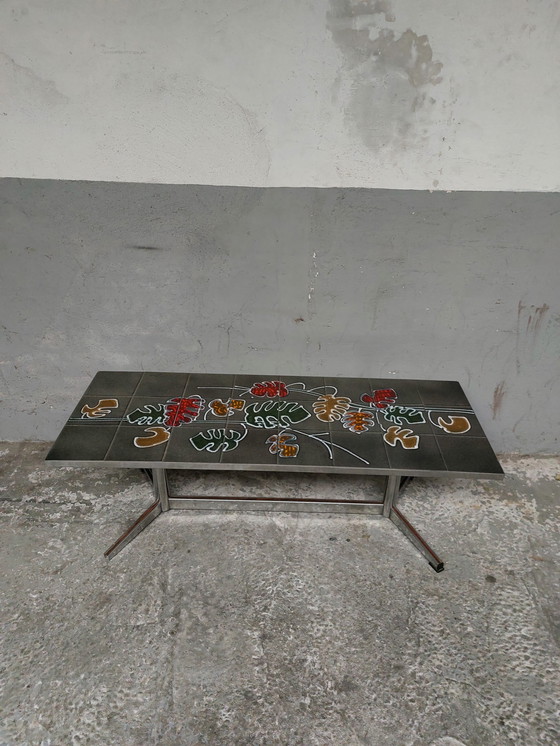 Image 1 of Mid-century ceramic coffee table