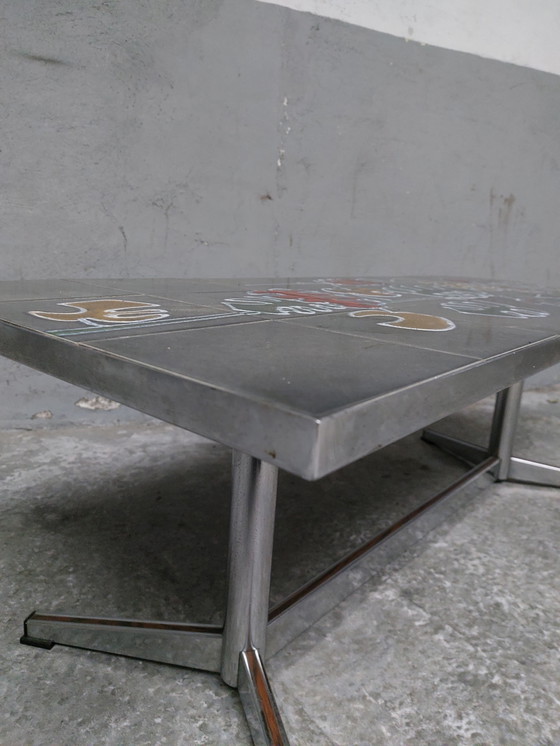 Image 1 of Mid-century ceramic coffee table