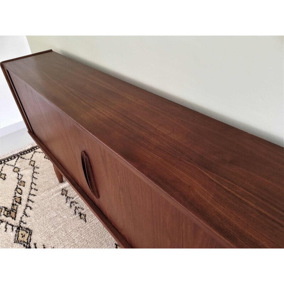 Image 1 of Vintage sideboard with tambour door, Denmark