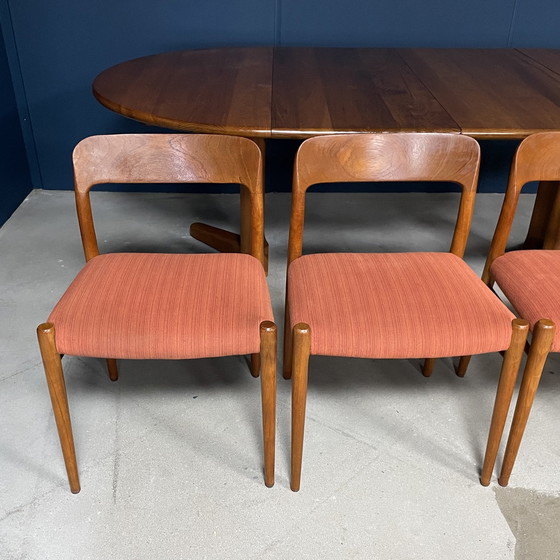 Image 1 of Vintage Dining Room Set - Niels Otto Møller - Model 75 - 1960s