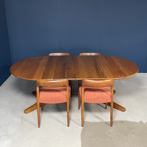 Image 1 of Vintage Dining Room Set - Niels Otto Møller - Model 75 - 1960s