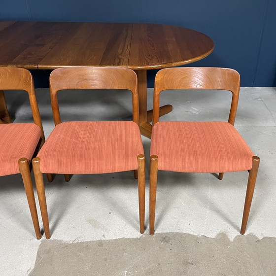 Image 1 of Vintage Dining Room Set - Niels Otto Møller - Model 75 - 1960s