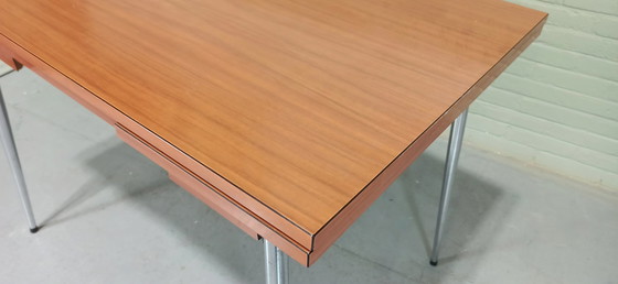 Image 1 of Tavolo da pranzo allungabile in formica vintage 