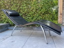 Vintage leather lounge chair