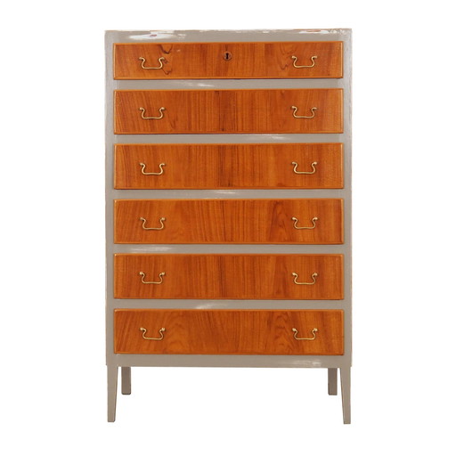 Walnut Chest Of Drawers, Danish Design, 1960S, Production: Denmark