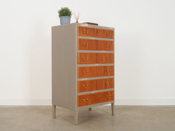 Image 1 of Walnut Chest Of Drawers, Danish Design, 1960S, Production: Denmark