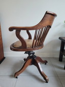 Chaise de capitaine vintage