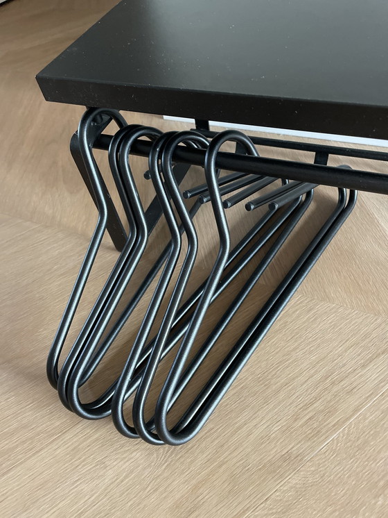 Image 1 of Spinder Design Coat Rack Rex 3 Black With 6 Steel Hangers