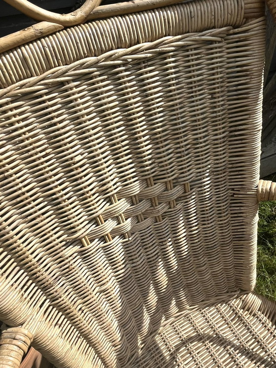 Image 1 of Duo Of Wicker Armchairs