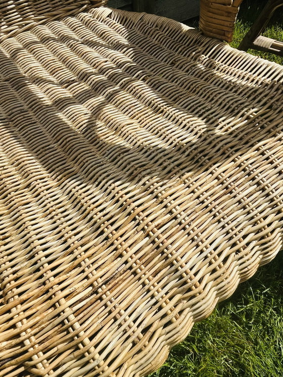 Image 1 of Duo Of Wicker Armchairs