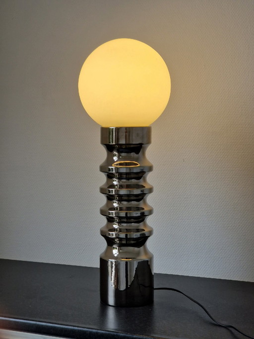 XL Dümler & Breiden vintage lamp with sphere