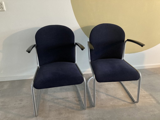 2x Gispen chair