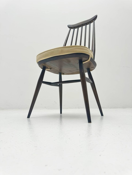 Image 1 of Set of 4 Goldsmith 369 chairs in beech & elm by Lucian Ercolani for Ercol, England, 1960s