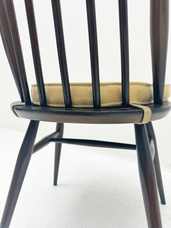 Image 1 of Set of 4 Goldsmith 369 chairs in beech & elm by Lucian Ercolani for Ercol, England, 1960s