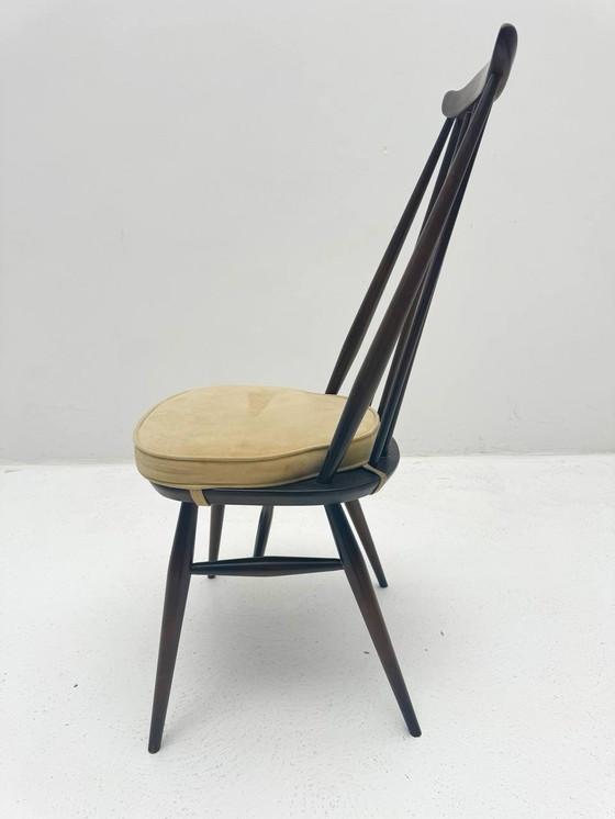 Image 1 of Set of 4 Goldsmith 369 chairs in beech & elm by Lucian Ercolani for Ercol, England, 1960s