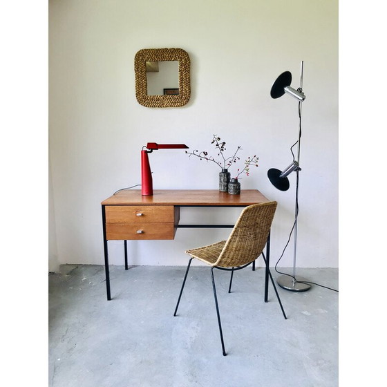 Image 1 of Vintage chrome floor lamp by Alain Richard for Disderot, 1960s