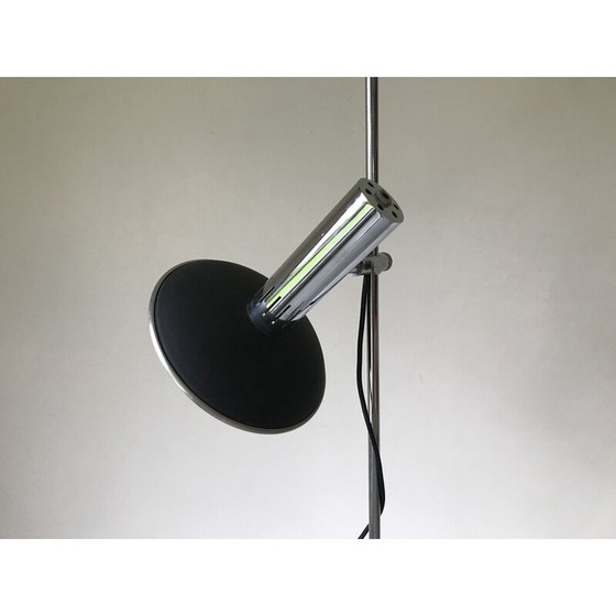 Image 1 of Vintage chrome floor lamp by Alain Richard for Disderot, 1960s
