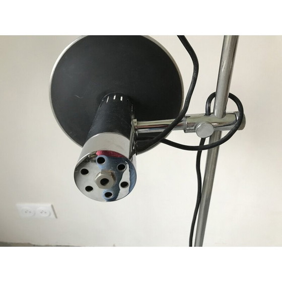 Image 1 of Vintage chrome floor lamp by Alain Richard for Disderot, 1960s