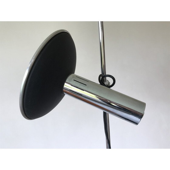 Image 1 of Vintage chrome floor lamp by Alain Richard for Disderot, 1960s
