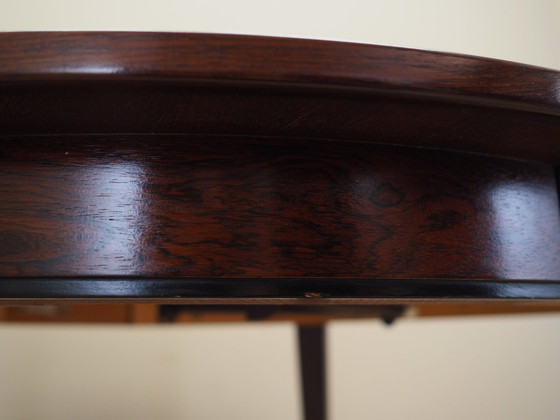 Image 1 of Round Rosewood Table, Danish Design, 1970S, Manufacturer: Omann Jun