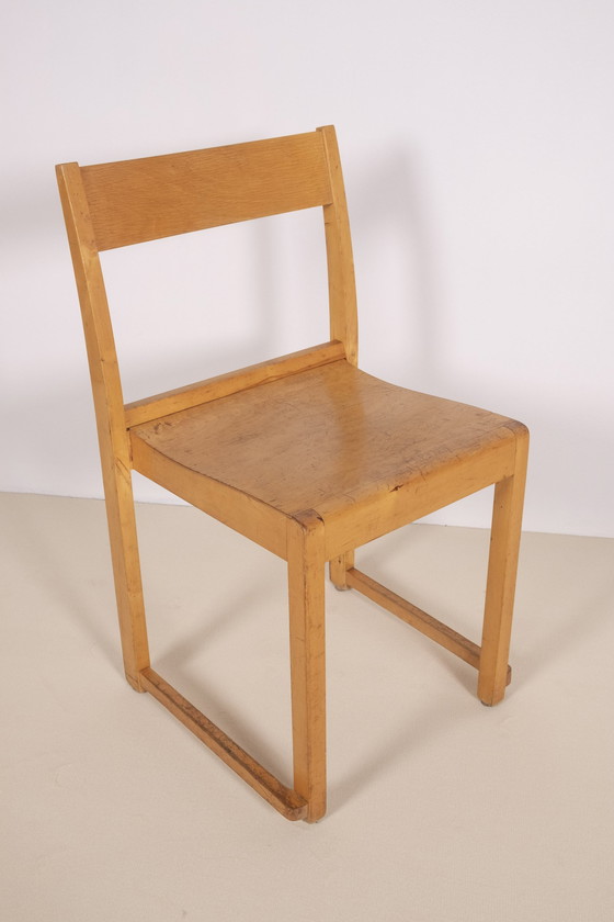 Image 1 of 4X Sven Markelius Orchestra Chair, 1930S Sweden