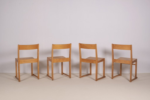 4X Sven Markelius Orchestra Chair, 1930S Sweden