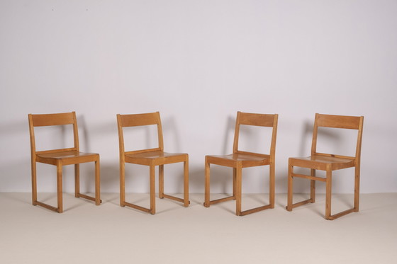 Image 1 of 4X Sven Markelius Orchestra Chair, 1930S Sweden